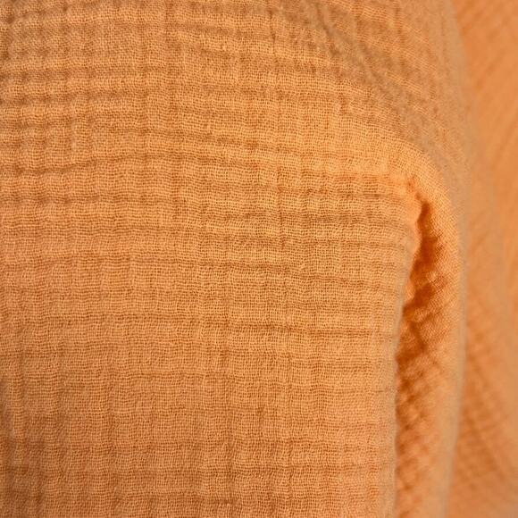 Show Me Your Mumu Johns Button Down Shirt in Orange Womens Size XS Guazy - Picture 10 of 14